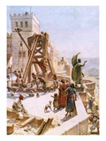 Uzziah Erects Engines of War on the Walls of Jerusalem
