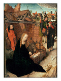 The Nativity (Oil on Panel)