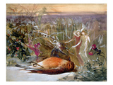 Who Killed Cock Robin (W/C on Paper)