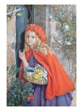 Little Red Riding Hood  1862 (W/C and Gouache on Paper)