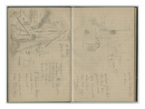 Boats  from a Sketchbook  July 1886 (Pencil on Paper)