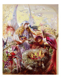 Fairies with Birds (W/C)