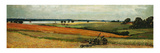 Loading Hay  the Stour Estuary (Oil on Panel)