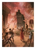 King Josiah Cleansing the Land of Idols