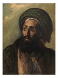 A Mohammedan (Oil on Board)