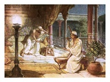 David Playing on the Harp before Saul