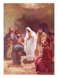 Jesus Childing Thomas for His Unbelief