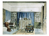 Interior of Kelmscott Manor (W/C on Paper)