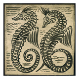Sea-Horse (W/C on Paper)