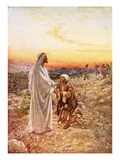 Jesus Withe the One Leper Who Returned to Give Thanks
