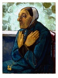 Old Peasant Woman  C1905 (Oil on Canvas)