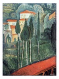 Landscape  South of France  1919 (Oil on Canvas)