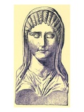 Aspasia  Illustration from 'History of Greece' by Victor Duruy  Published 1890