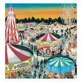 The Fair (Gouache on Paper)