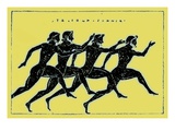 Race  Illustration from 'History of Greece' by Victor Duruy  Published 1890