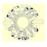 Dance of Maenads to Dionysos  Illustration from 'Greek Vase Paintings'