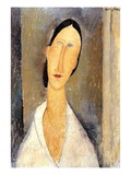Hanka Zborowska  1919 (Oil on Canvas)
