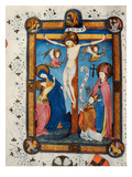 Crucifixion  Illustration from the Missal of Master Pancratino  C 1430 (Vellum)