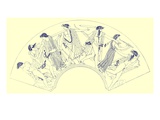 Revel by Brygos  Illustration from 'Greek Vase Paintings' by J E Harrison and D S Maccoll