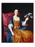 Mrs Benjamin Hallowell  1766/67 (Oil on Canvas)