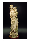 Virgin and Child  13th Century (Ivory)