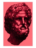Head of Zeus  Illustration from 'History of Greece' by Victor Duruy  Published 1890
