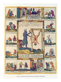 The Ox Prefers to Be a Butcher  Russian  Late 18th Century (Woodcut Print)