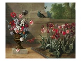 Corner of Monsieur De La Bruyere's Garden  1744 (Oil on Canvas)