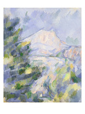 Mont Sainte-Victoire  C1904-06 (Oil on Canvas)