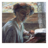 Woman Reading  1909 (Oil on Canvas)