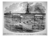 Infernal Machine Designed by the Confederates to Destroy the Federal Flotilla in the Potomac