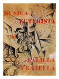 Design for the Cover of 'Musica Futurista' by Francesco Balilla Pratella (1880-1955)  1912