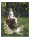 The Glade  1900 (Oil on Canvas)