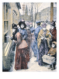 Women's Suffrage in the Usa: Women Voting in the Wyoming Territory after Winning That Right in 1869