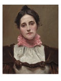 Mrs William Merritt Chase  C1890 (Oil on Canvas)