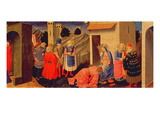 Predella Panel to the Annunciation Showing the Adoration of the Magi
