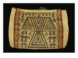 Storage Bag  Potawatomi  C1890 (Cotton Twine and Wool Yarn) (See also 340992)