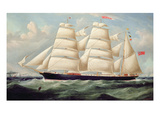 Clipper Barque 'Clendovey' (Oil on Canvas)