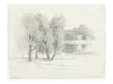 Landscape  Late 19th-Early 20th Century (Pencil on Paper)