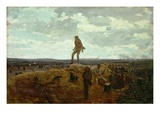 Defiance: Inviting a Shot before Petersburg  1864 (Oil on Panel)
