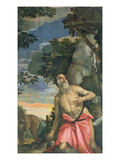 St Jerome in Penitence (Oil on Canvas)