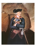 Admiral Richard Howe (Colour Litho)