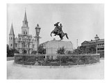 Jackson Square  New Orleans  C1890 (B/W Photo)