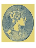 Athene  Illustration from 'History of Greece' by Victor Duruy  Published 1890