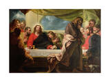 The Last Supper  1786 (Oil on Canvas)