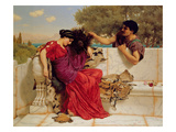 The Old  Old Story  1903 (Oil on Canvas)