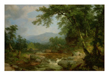 Monument Mountain  Berkshires  1855-60 (Oil on Canvas)