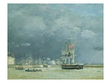 Evening  Le Havre  1866 (Oil on Canvas)
