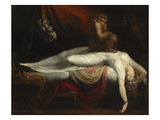 The Nightmare  1781 (Oil on Canvas)