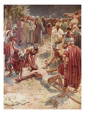 Jesus Being Crucified